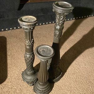 Castilian candle holders
